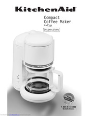 KitchenAid Compact Coffee Maker Instructions Manual
