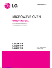 LG LMV2061SB Owner's Manual