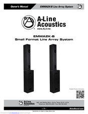 A-Line Acoustics EMMA2K-B Owner's Manual