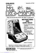 Coleco 2395 Instructions Manual