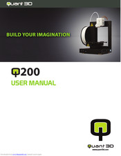 Quant 3D Q200 User Manual