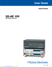 Extron electronics 3G-AE 100 User Manual