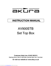 Akura AV900STB Instruction Manual