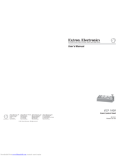 Extron Electronics ECP 1000 User Manual