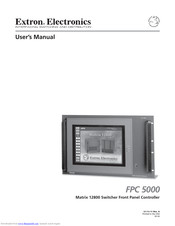 Extron electronics FPC 5000 User Manual