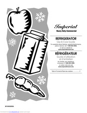 Imperial W10454005A Use & Care Manual