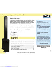 Anchor Beacon Owner's Manual