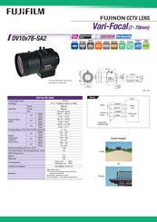 FujiFilm DV10x7B-SA2 Specifications