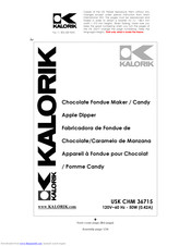 Kalorik USK CHM 36715 Instruction Manual
