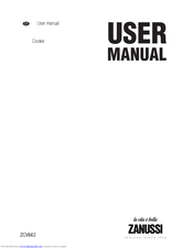 Zanussi ZCV662 User Manual