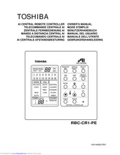 Toshiba RBC-CR1-PE Owner's Manual
