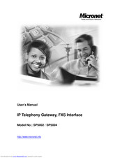 Micronet SP5004 User Manual