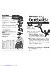 Bounty Hunter Outback Owner's Manual