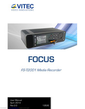 Vitec Multimedia FOCUS FS-T2001 User Manual