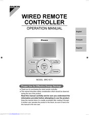 Daikin BRC1E71 Manuals | ManualsLib
