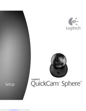 Logitech QuickCam Sphere Setup Manual