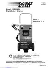 Charge Xpress CXC-6525A Owner's Manual