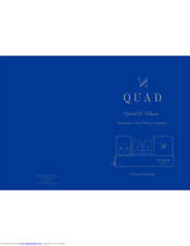 QUAD II Classic Quad Electroacoustics Ltd, Iag House, Owner's Manual
