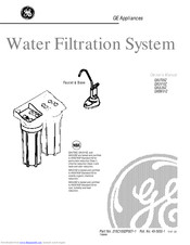 GE SmartWater GXUL30Z Owner's Manual
