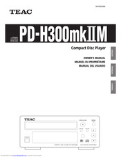 TEAC PD-H300mkIIM Owner's Manual