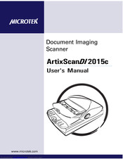 Microtek ArtixScanDI 2015c User Manual