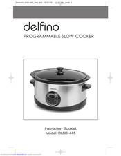 Delfino DLSC-445 Instruction Booklet
