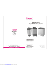 Haier HWM80-50 Operating Manual