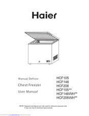 Haier HCF148WH Series User Manual