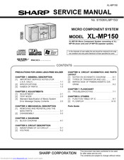 Sharp XL-MP150 Service Manual