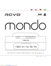 Revo Mondo Operating Manual
