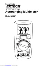 Extech Instruments MN47 User Manual