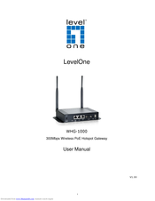 LevelOne WHG-1000 User Manual