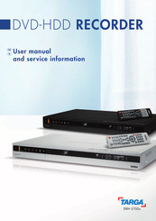 Targa DRH-5700x User Manual And Service Information