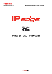 Toshiba IP4100 SIP DECT User Manual