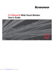 Lenovo ThinkVision LT1423pwCA User Manual