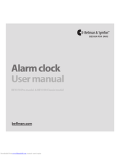 Bellman & Symfon BE1370 Pro User Manual