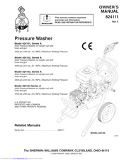 Sherwin-Williams 824101 Owner's Manual