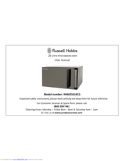 Russell Hobbs RHM2561BCG User Manual