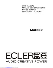 Ecler MAC90v User Manual