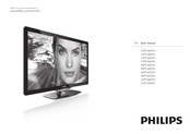 Philips 52PFL8605K User Manual