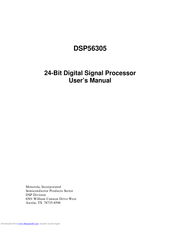Motorola DSP56305 User Manual