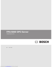 Bosch FSM-5000-OPC User Manual