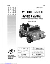 National Products 617 Owner's Manual