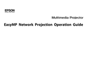 Epson EasyMP Network Projection Operation Manual