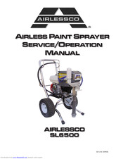 AIRLESSCO SL6500 Service & Operation Manual