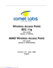 Comet Labs nr WRP64 User Manual