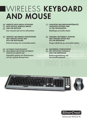 Silvercrest MTS2218 User Manual And Service Information