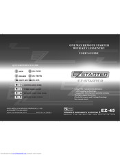 EZ STARTER EZ-45 User Manual