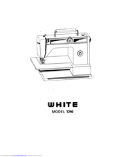 White 1240 User Manual