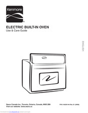 Kenmore ELECTRIC BuILT-IN OVEN Use & Care Manual